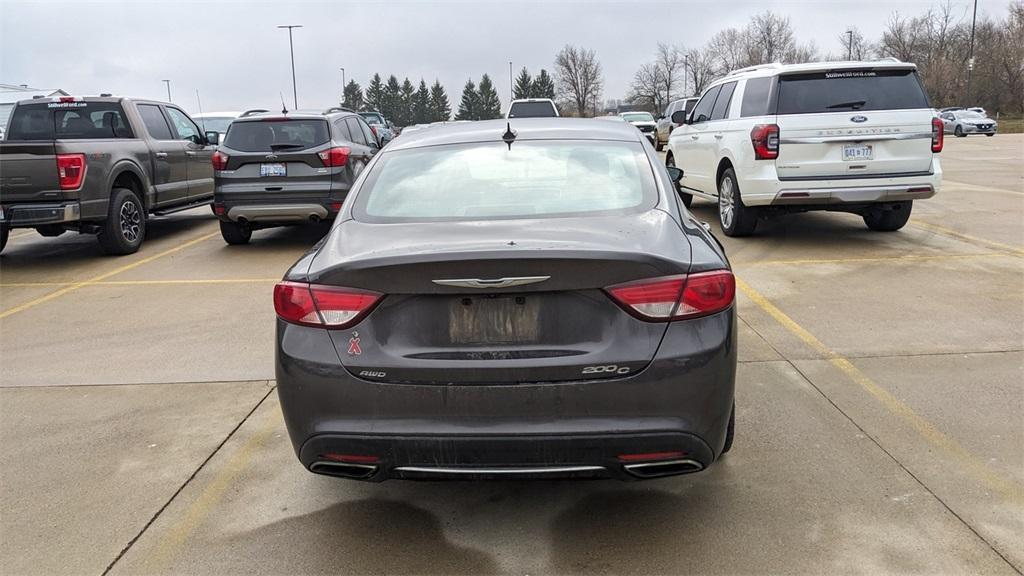 used 2015 Chrysler 200 car, priced at $7,988