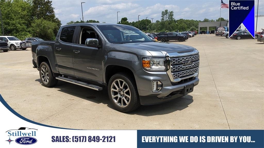 used 2021 GMC Canyon car, priced at $35,088