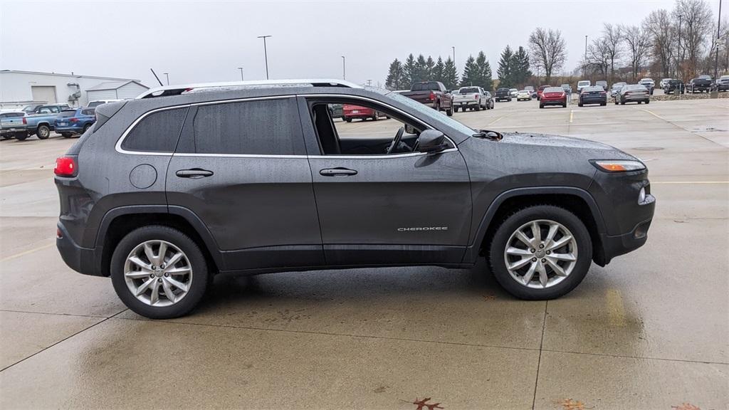 used 2015 Jeep Cherokee car, priced at $13,931
