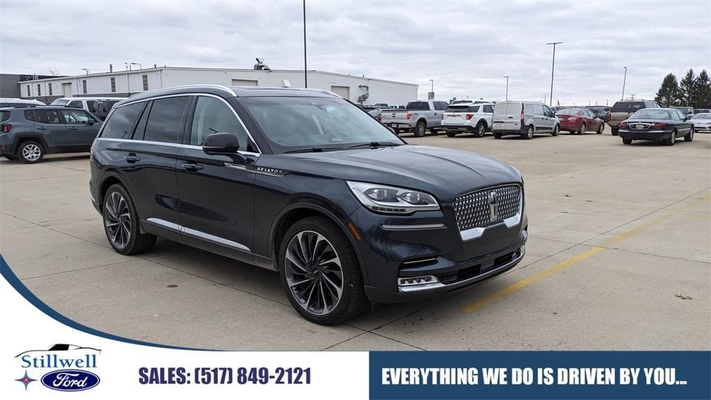 used 2022 Lincoln Aviator car, priced at $49,770