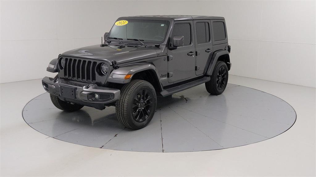 used 2021 Jeep Wrangler Unlimited car, priced at $38,185