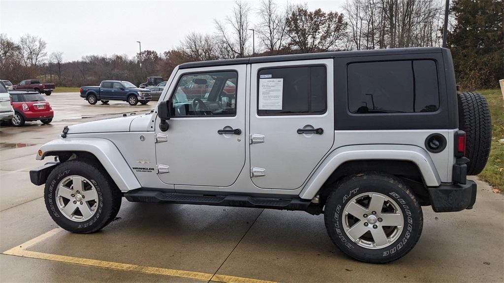 used 2012 Jeep Wrangler Unlimited car, priced at $15,612