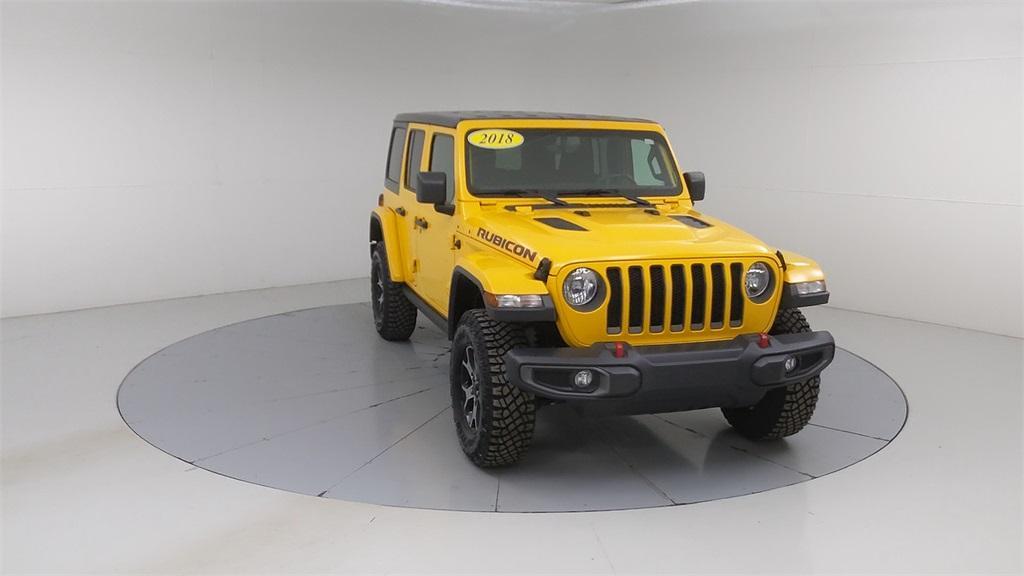 used 2018 Jeep Wrangler Unlimited car, priced at $33,281