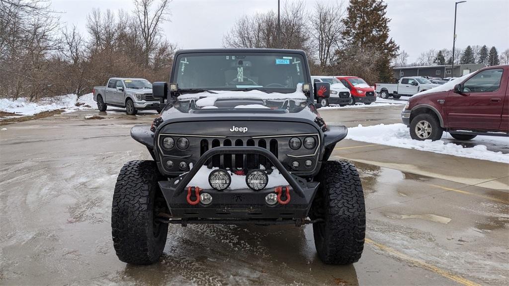 used 2014 Jeep Wrangler Unlimited car, priced at $15,265