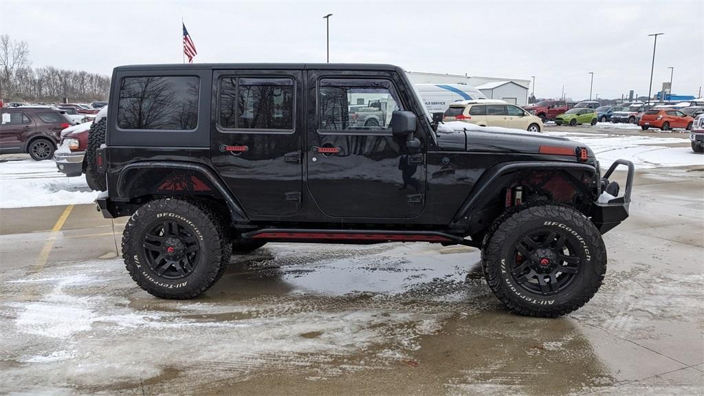 used 2014 Jeep Wrangler Unlimited car, priced at $15,265