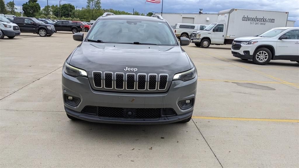 used 2021 Jeep Cherokee car, priced at $21,543