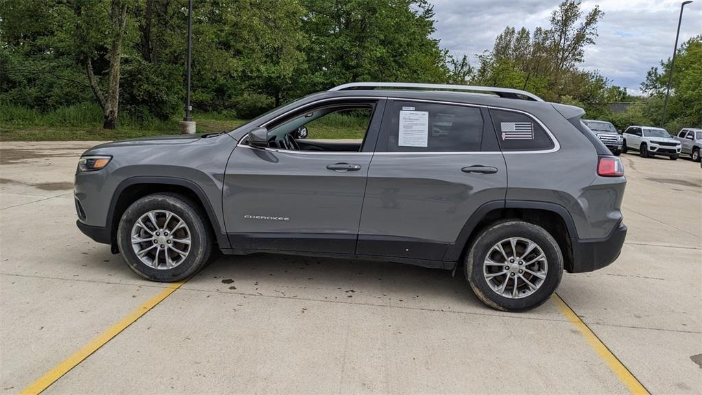 used 2021 Jeep Cherokee car, priced at $21,543