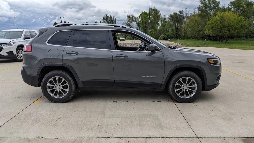used 2021 Jeep Cherokee car, priced at $21,543