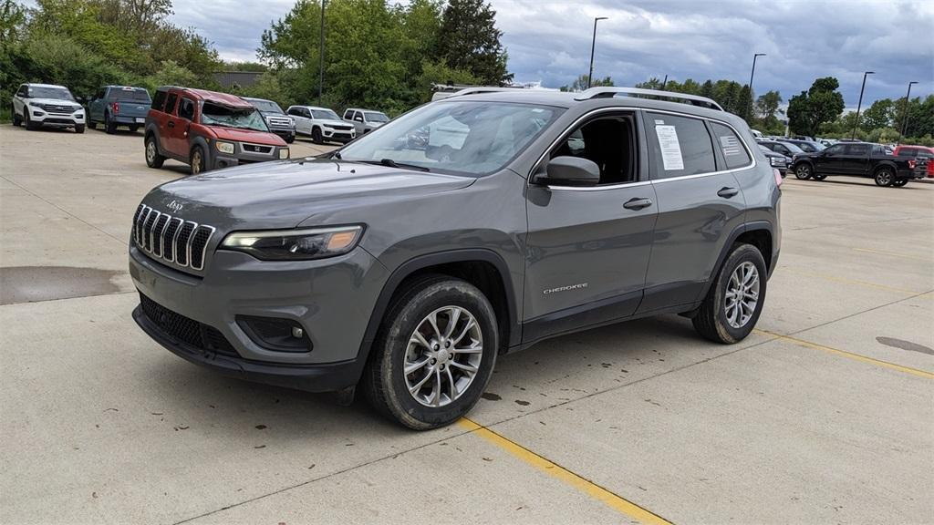used 2021 Jeep Cherokee car, priced at $21,543