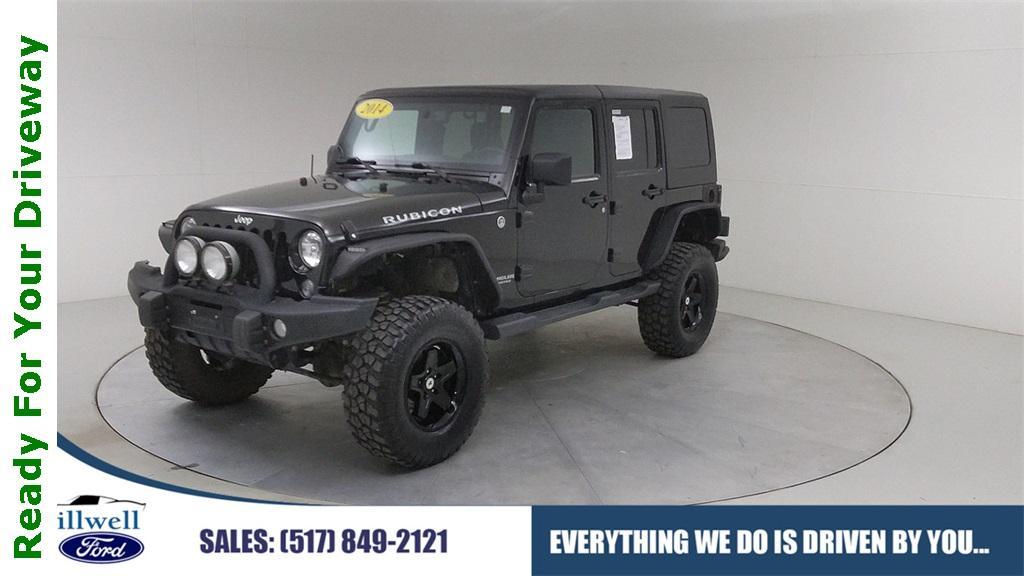 used 2014 Jeep Wrangler Unlimited car, priced at $19,280