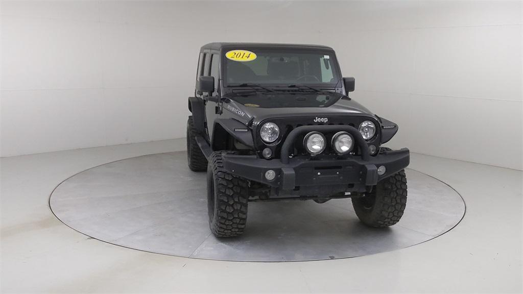 used 2014 Jeep Wrangler Unlimited car, priced at $19,280