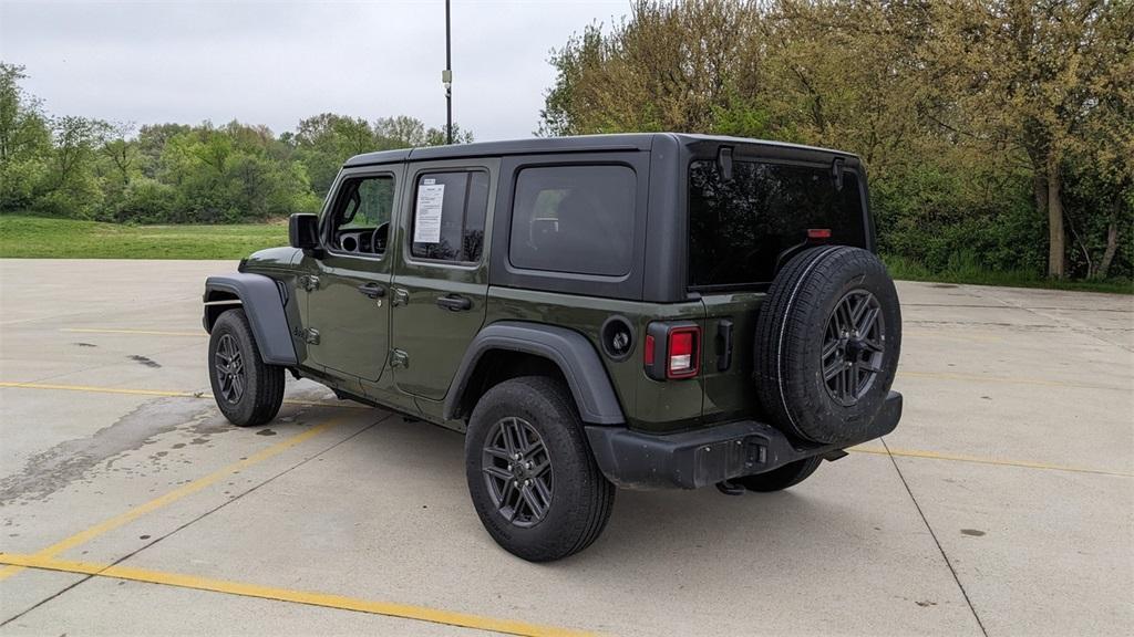 used 2024 Jeep Wrangler car, priced at $34,423