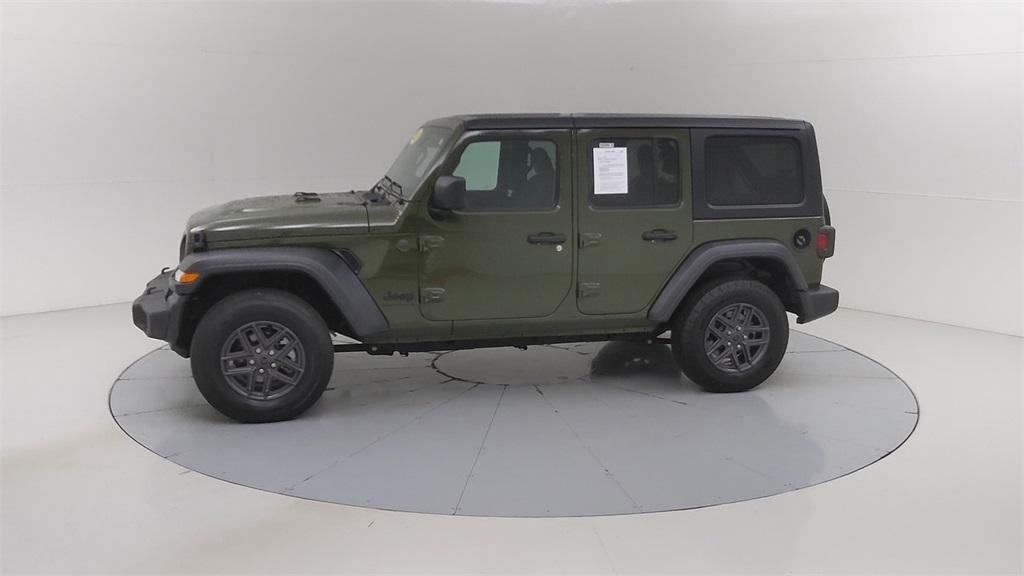 used 2024 Jeep Wrangler car, priced at $34,423