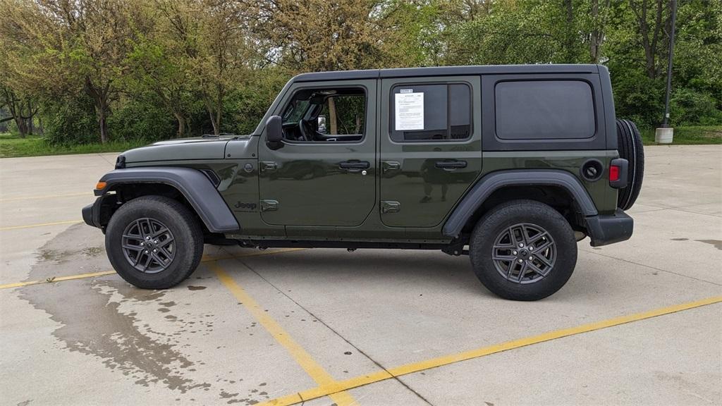 used 2024 Jeep Wrangler car, priced at $34,423