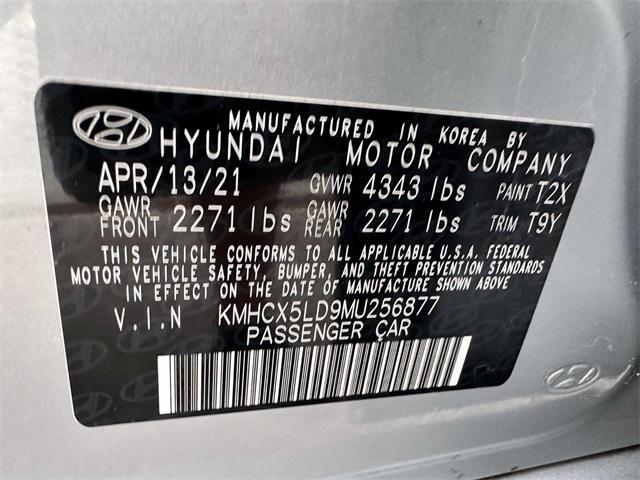 used 2021 Hyundai Ioniq Plug-In Hybrid car, priced at $19,000