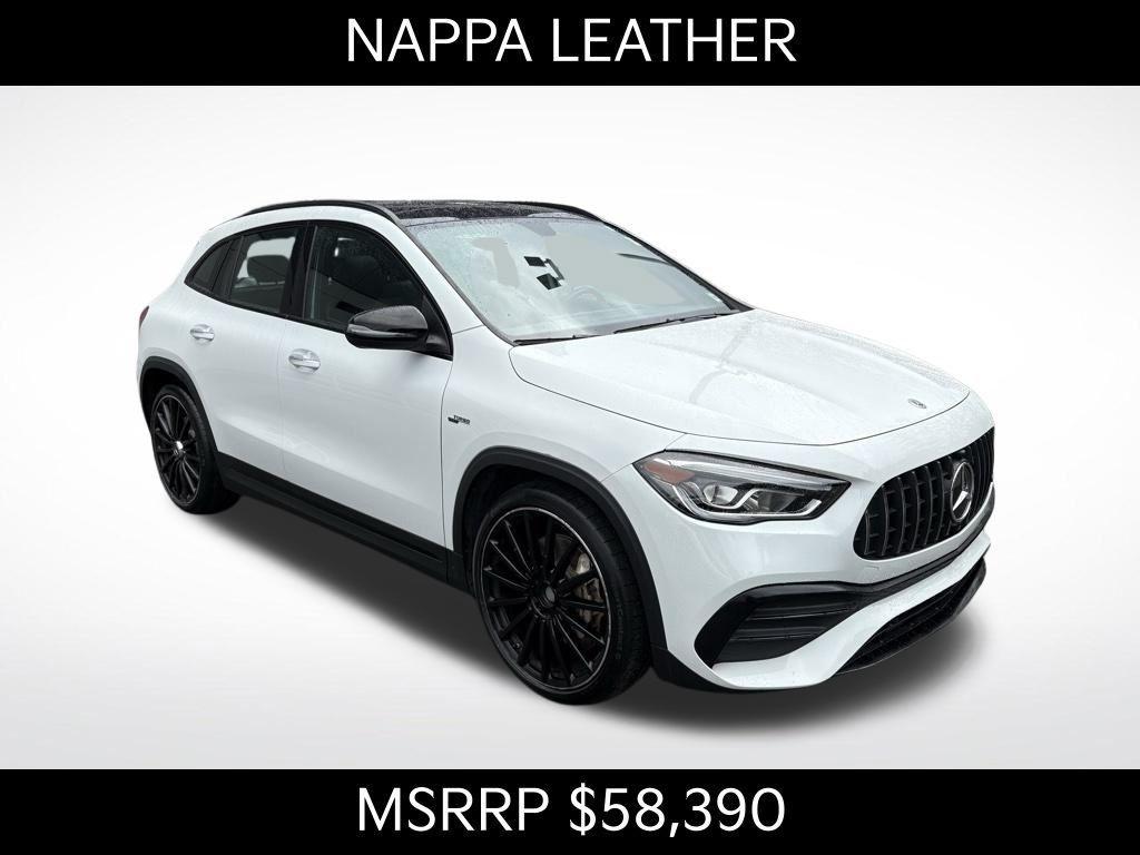 used 2021 Mercedes-Benz AMG GLA 35 car, priced at $24,676