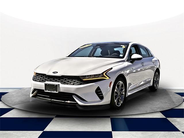 used 2021 Kia K5 car, priced at $18,887