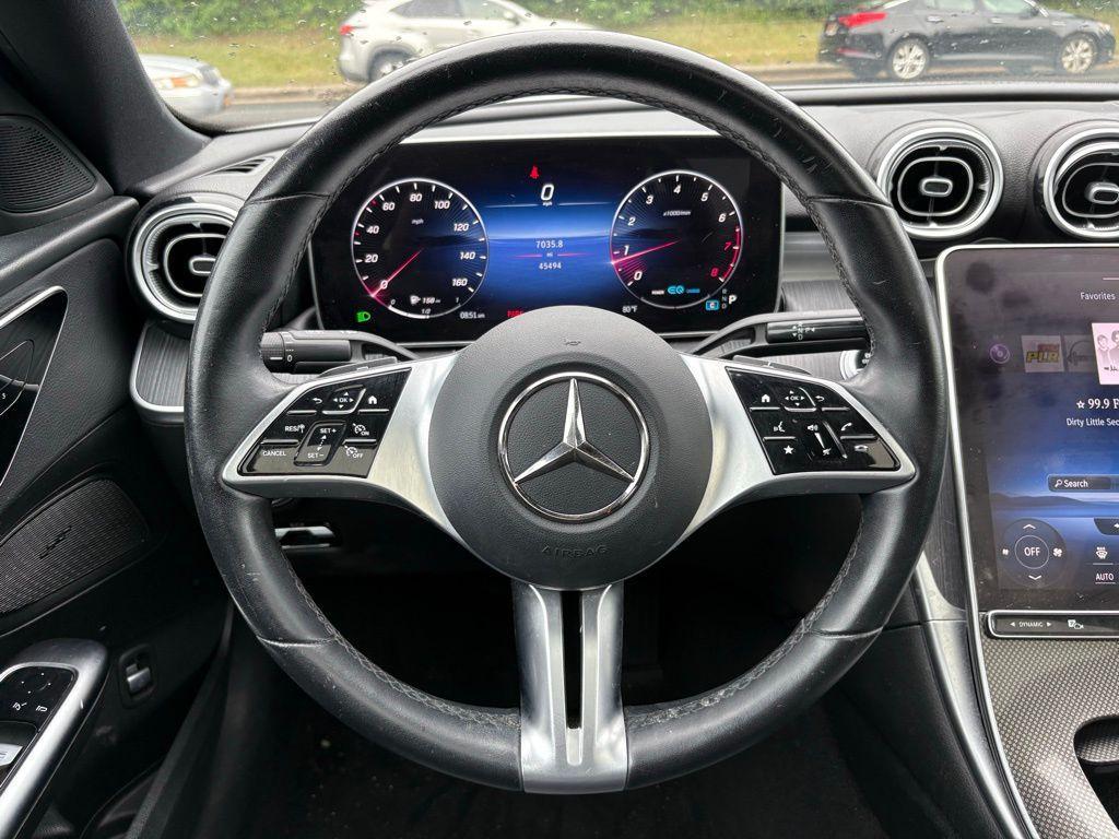 used 2022 Mercedes-Benz C-Class car, priced at $28,564