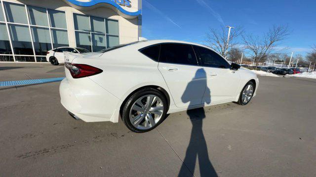 used 2021 Acura TLX car, priced at $30,000