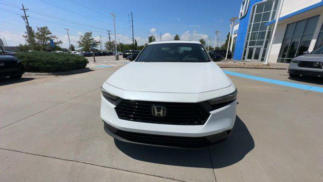 new 2025 Honda Accord Hybrid car, priced at $33,555