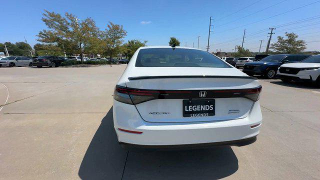 new 2025 Honda Accord Hybrid car, priced at $33,555
