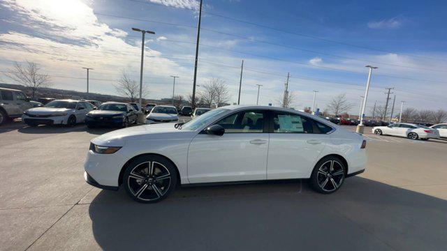 new 2025 Honda Accord Hybrid car, priced at $35,205