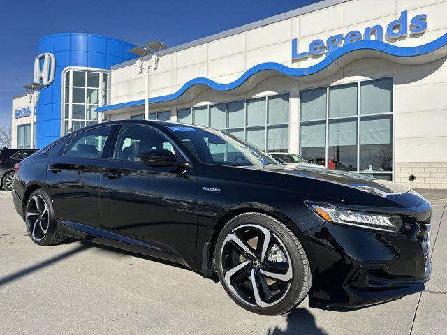 used 2022 Honda Accord Hybrid car, priced at $29,500