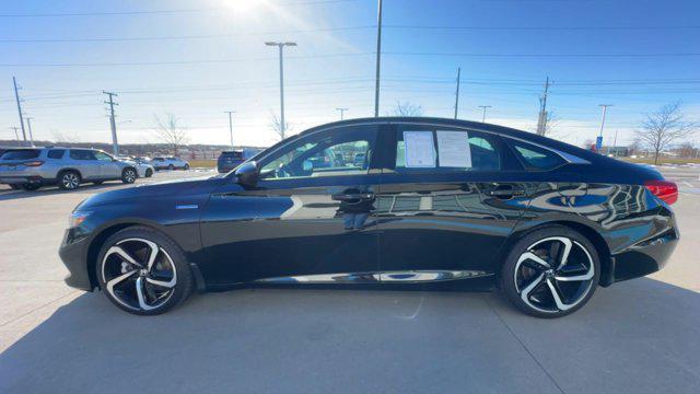 used 2022 Honda Accord Hybrid car, priced at $28,000