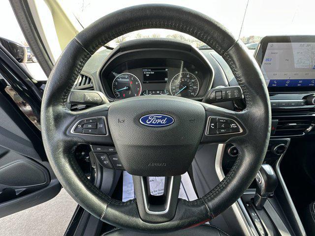 used 2021 Ford EcoSport car, priced at $17,500