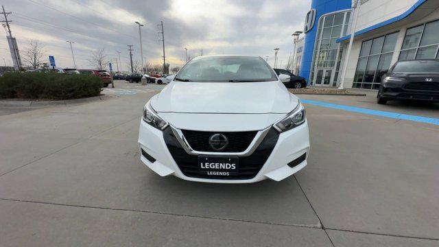 used 2021 Nissan Versa car, priced at $16,000