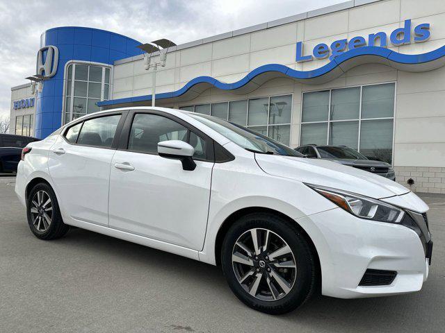 used 2021 Nissan Versa car, priced at $16,000