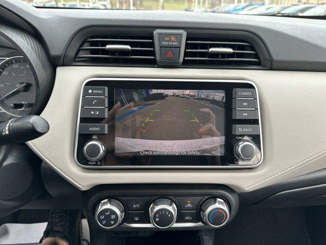 used 2021 Nissan Versa car, priced at $16,000