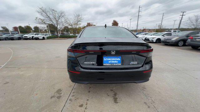 new 2025 Honda Accord Hybrid car, priced at $33,100