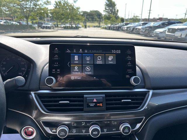 used 2022 Honda Accord car, priced at $27,000