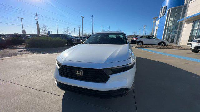 new 2025 Honda Accord car, priced at $32,110