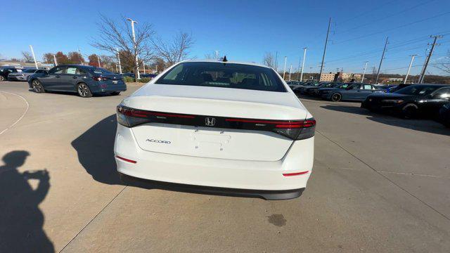 new 2025 Honda Accord car, priced at $32,110