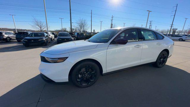 new 2025 Honda Accord car, priced at $32,110