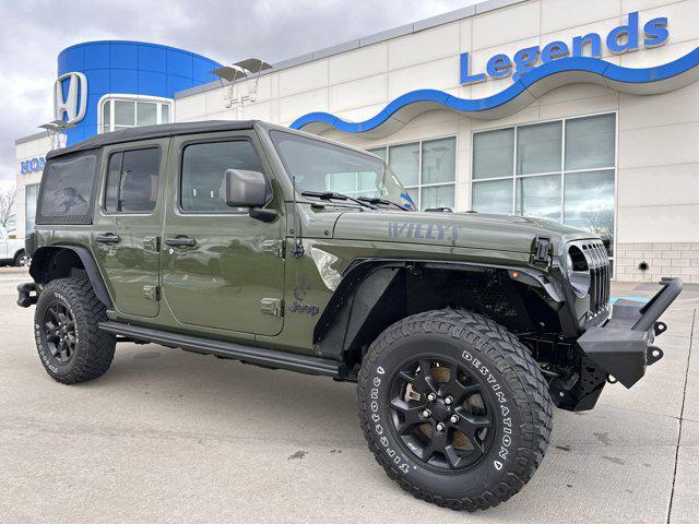 used 2021 Jeep Wrangler car, priced at $31,000