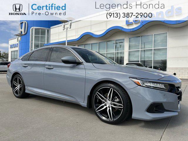used 2022 Honda Accord Hybrid car, priced at $27,250