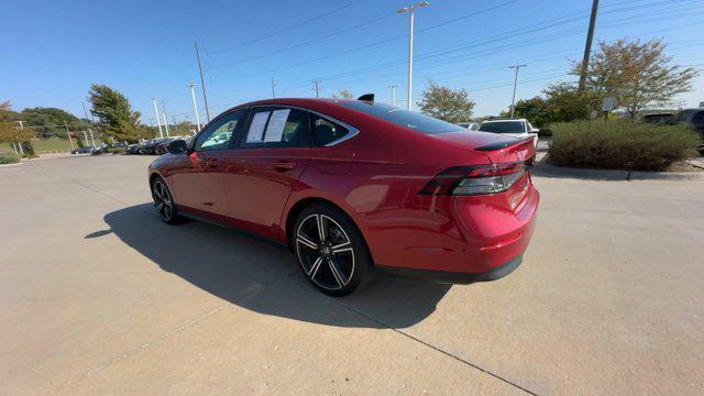 used 2023 Honda Accord Hybrid car, priced at $29,000