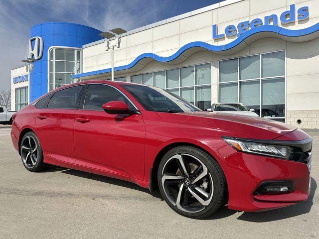 used 2018 Honda Accord car, priced at $18,000