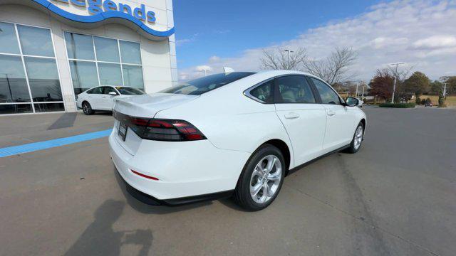 new 2025 Honda Accord car, priced at $28,960