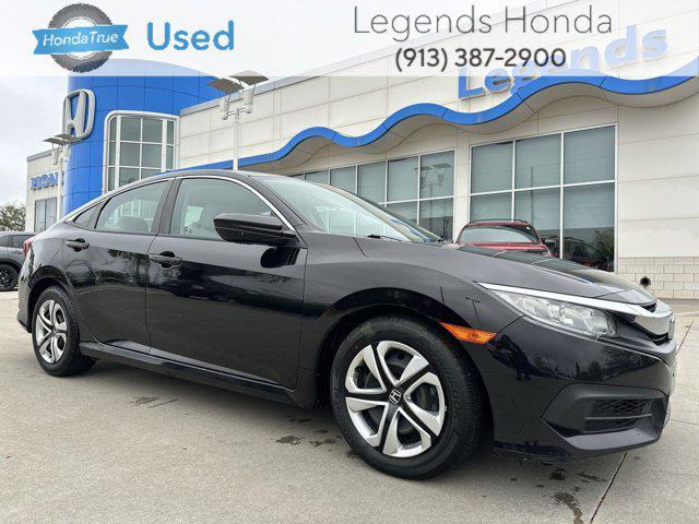 used 2016 Honda Civic car, priced at $18,500