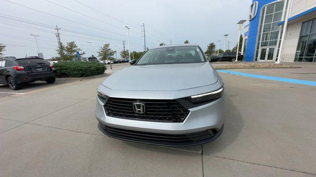 new 2025 Honda Accord car, priced at $30,755