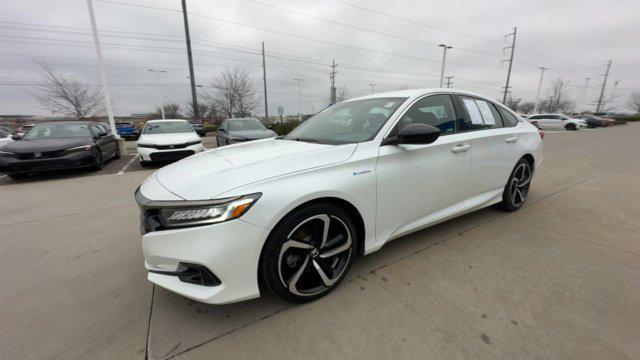 used 2022 Honda Accord Hybrid car, priced at $25,800