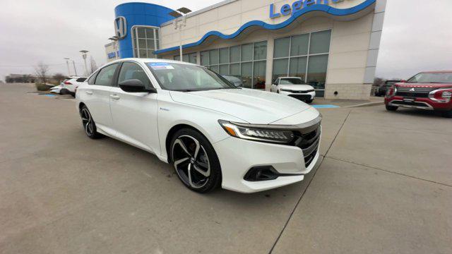 used 2022 Honda Accord Hybrid car, priced at $25,800