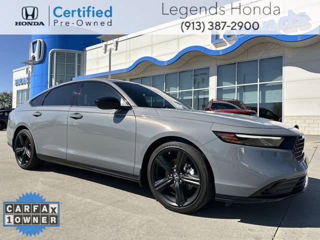 used 2024 Honda Accord Hybrid car, priced at $32,000