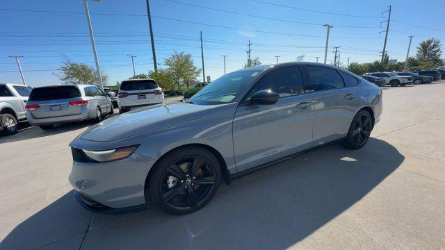 used 2024 Honda Accord Hybrid car, priced at $32,000