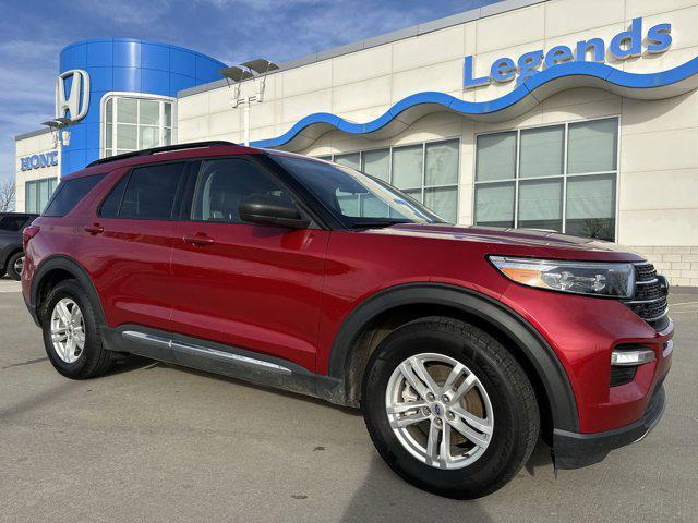 used 2022 Ford Explorer car, priced at $25,000