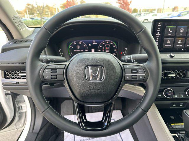 used 2025 Honda Accord Hybrid car, priced at $34,000
